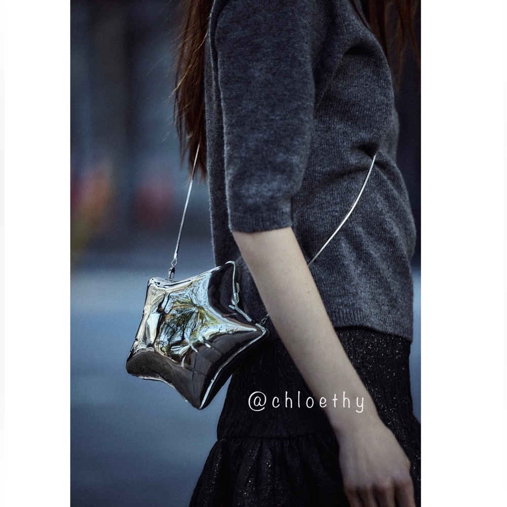 Zara STAR BOX CLUTCH